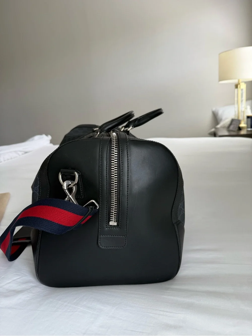 Gucci duffel signature